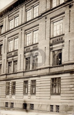 Stuttgart Germany Front of a Building 1909 RPPC Photo Postcard COPY