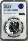 2022 Fiji Morgan Silver Dollar CC Privy Reverse PF70 NGC First Day of Issue!