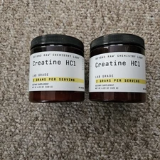 TWO PACK - 120g x 2 Beyond Raw Chemistry Labs - Creatine HCl |BB: 06/2027|
