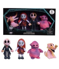 Disney Nightmare Before Christmas Jack Zero Sally Oogie Boogie 8in Plush Set New