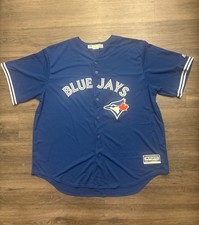 MLB Majestic Cool Base Toronto Blue Jays Baseball Jersey Size 2XL Blue