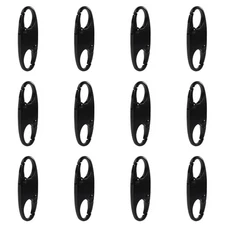 MxTong 12Pcs Double Small Carabiner Clips, Zipper Pull Replacement Zipper Cli...