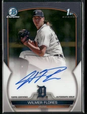 2023 Bowman Chrome Wilmer Flored Auto #CPA-WF