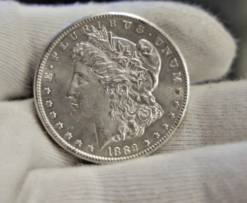 1882 CC US Morgan Silver Dollar $1 Key Date Nice Unc
