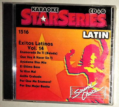 Karaoke Star Series Exitos Latinos Vol. 14 New Sealed CD