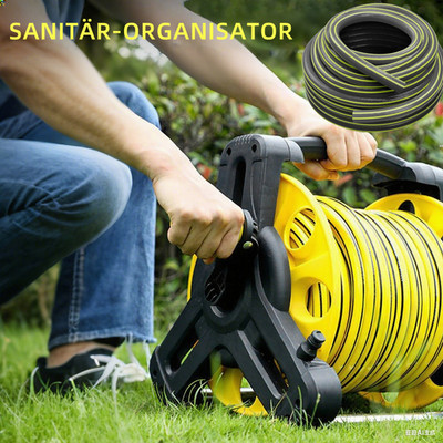 Roller-Schlauchspule-Lagerregal mit Easy-Wind-Design PVC-Gartenwasserschläuche