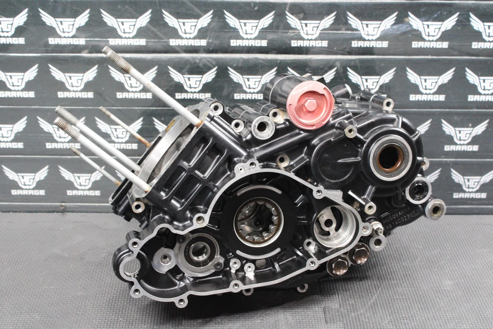 2013 HUSQVARNA TE511 OEM LEFT RIGHT ENGINE MOTOR CRANKCASE CRANK CASES BLOCK