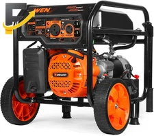 WEN 5600-Watt Portable Generator Electric Start 224cc Transfer-Switch NEW