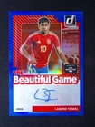 2025-26 Panini Donruss World Cup Lamine Yamal The Beautiful Game Auto Blue /99