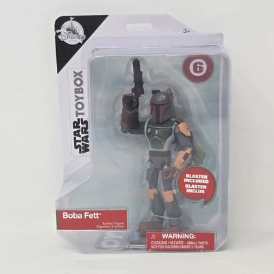 Star Wars Boba Fett ToyBox Disney Store Exclusive #6 Action Figure New