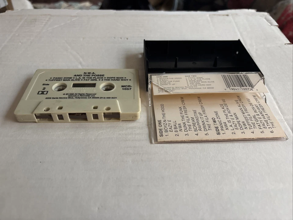 N.W.A. and The Posse - (Cassette tape, 1988 Ruthless Debut Album) - Image 4 of 4