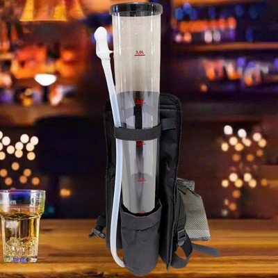 Rucksack Getränkespender Einzelfass Bierbehälter für Bier Party Flüssigkeit