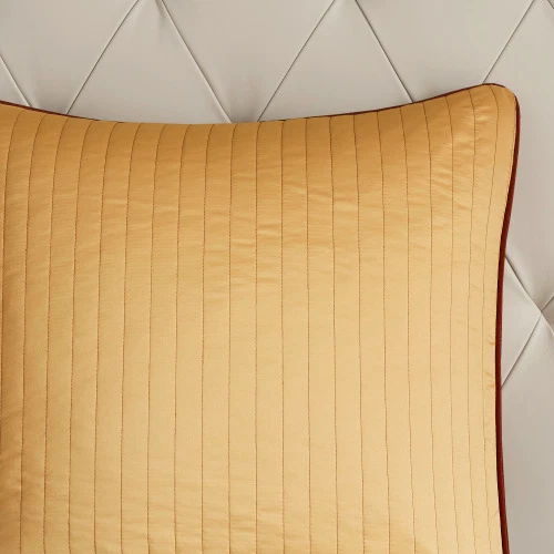 Juego de edredón de 12 piezas con sábanas de algodón (rojo, queen) cama en bolsa Foto 4 de 4