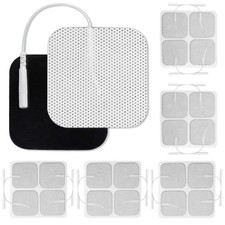 LotFancy TENS Unit Electrode Pads 2 x2 , 20 Pcs TENS Replacement Pads for Ele...
