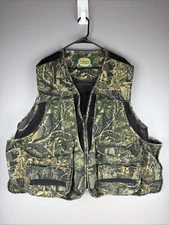 Cabela's Hunting Vest Camo Men's Size XXL Sleeveless Pockets EUC 941147