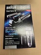 BRAUN 9095cc Series 9 Premium Shaver Wet  Dry w/ Clean and Recharge Station