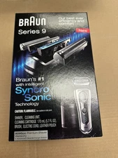 BRAUN 9095cc Series 9 Premium Shaver Wet & Dry w/ Clean and Recharge Station