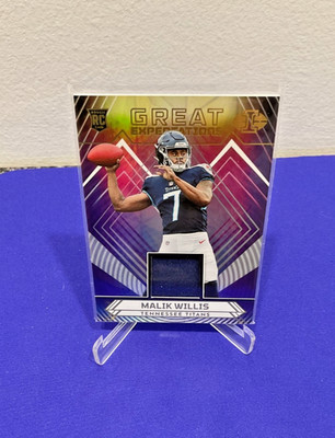 2022 Panini Illusions - Great Expectations Malik Willis #GE-MW (MEM, RC)