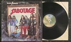 Black Sabbath Sabotage 1975 Warner BS 2822 Vinyl LP Vintage Record Metal