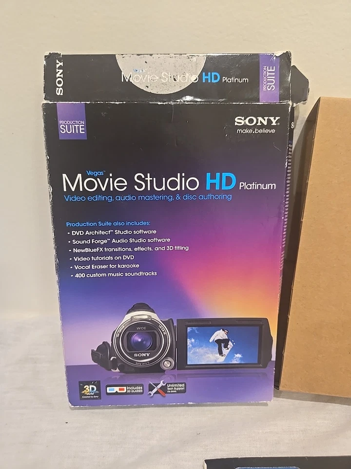 Software de edición de video Sony Vegas Movie Studio HD Platinum Foto 2 de 4