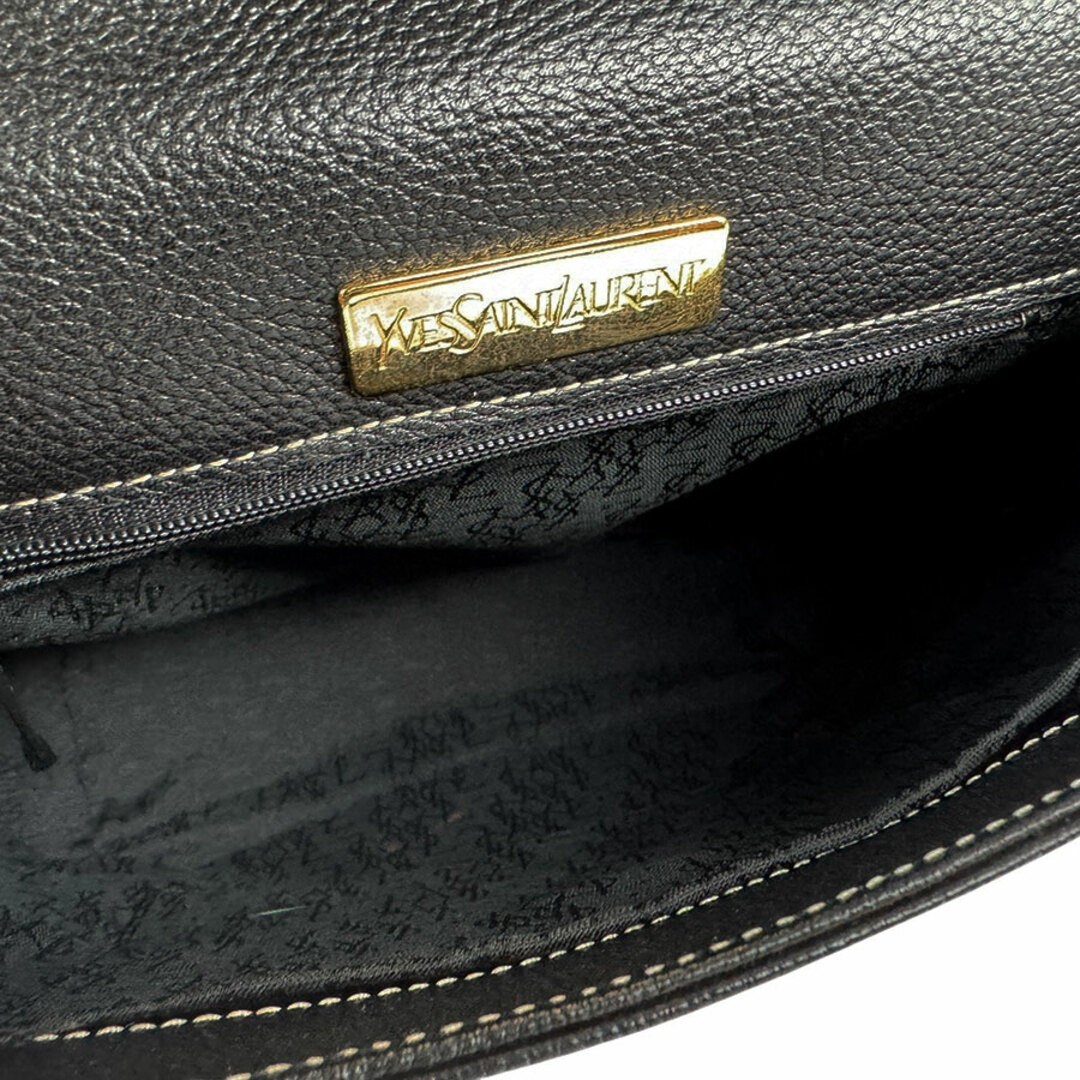 Borsa a tracolla Yves Saint Laurent pelle nera donna usata Z6106