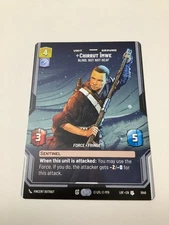 2025 Star Wars Unlimited LOF Chirrut Imwe - Blind, But Not Deaf (Prestige)