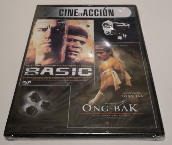 DVD CINE DE ACCIÓN - BASIC + ONG-BAK (El Guerrero Muay Thai) PRECINTADO