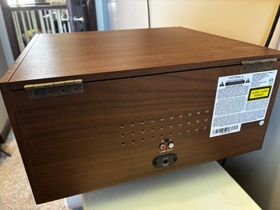 Victrola Century Signature+ Giradischi Bluetooth 6 In 1 Con CD, Cassetta, Radio - Noce - Aperto Mai Usato - Foto 4