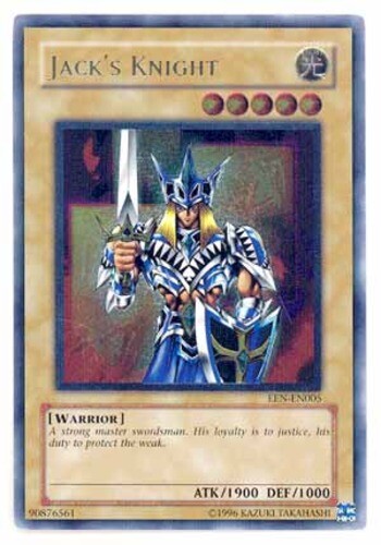 Jack's Knight - EEN-EN005 - Ultimate Rare - 1st Edition x1 - Heavily Played - Picture 1 of 1
