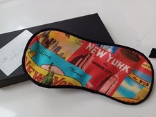 Image of Sleeping Silk Eye Mask Good Night Sleep Aid -New York