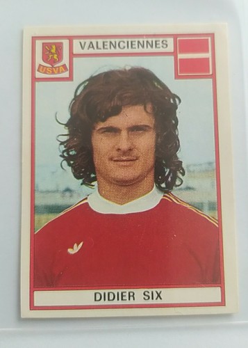 Autocollant Panini Football 86 – N°456 Valenciennes (saison 1984-85) – Neuf, Gradé 5,5