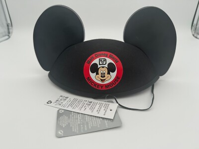 Disney Mickey Mouse Ear Visor from the vault collection NWT Walt Disney World 50th Anniversary Vault Mickey Mouse Visor main image 3