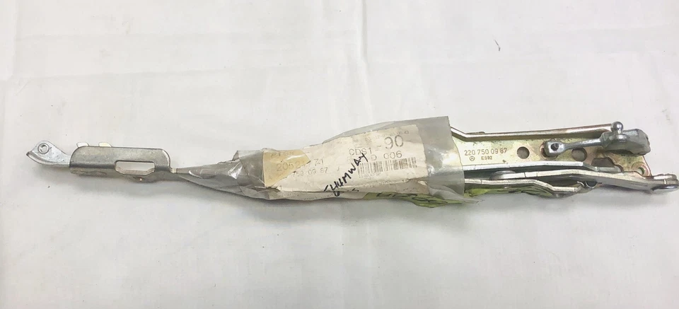 Bisagra tapa cubierta trasera izquierda para MB S350 S430 S500 S600 S55 S65 AMG 2207500987 OE NOS Foto 3 de 4