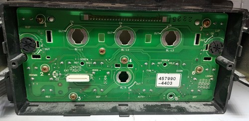 Land Rover Discovery 2 LED AC Aircon Heater Panel &Clock Bulb Set Kit Blue Dash - Picture 8 of 8