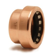 Tectite Sprint 10mm Stop End Tube Cap Push-Fit Copper TT61 - Pegler Yorkshire