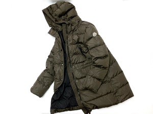 moncler green parka