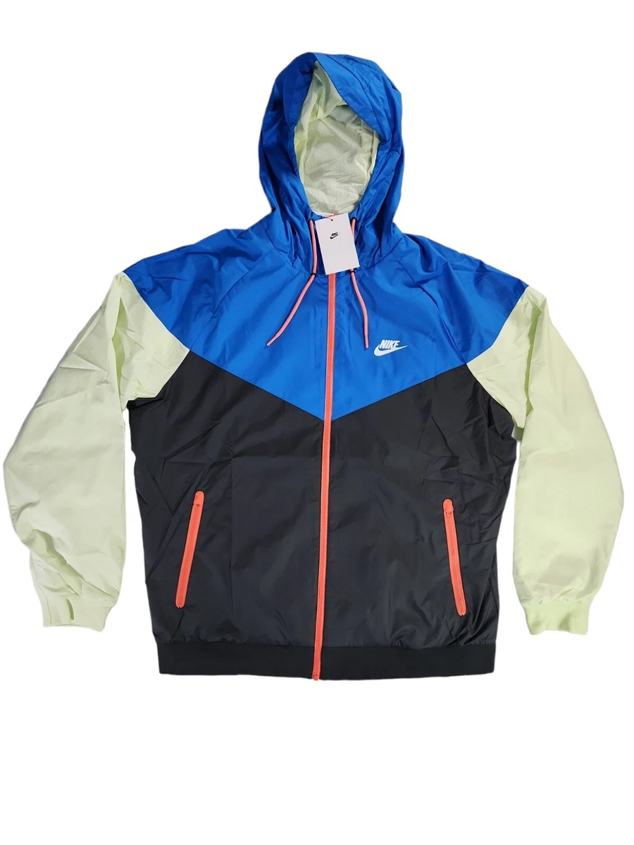 Nike Sportswear Windrunner Woven Hooded Full Zip Jacket AT5270-015 Men's  Size XL