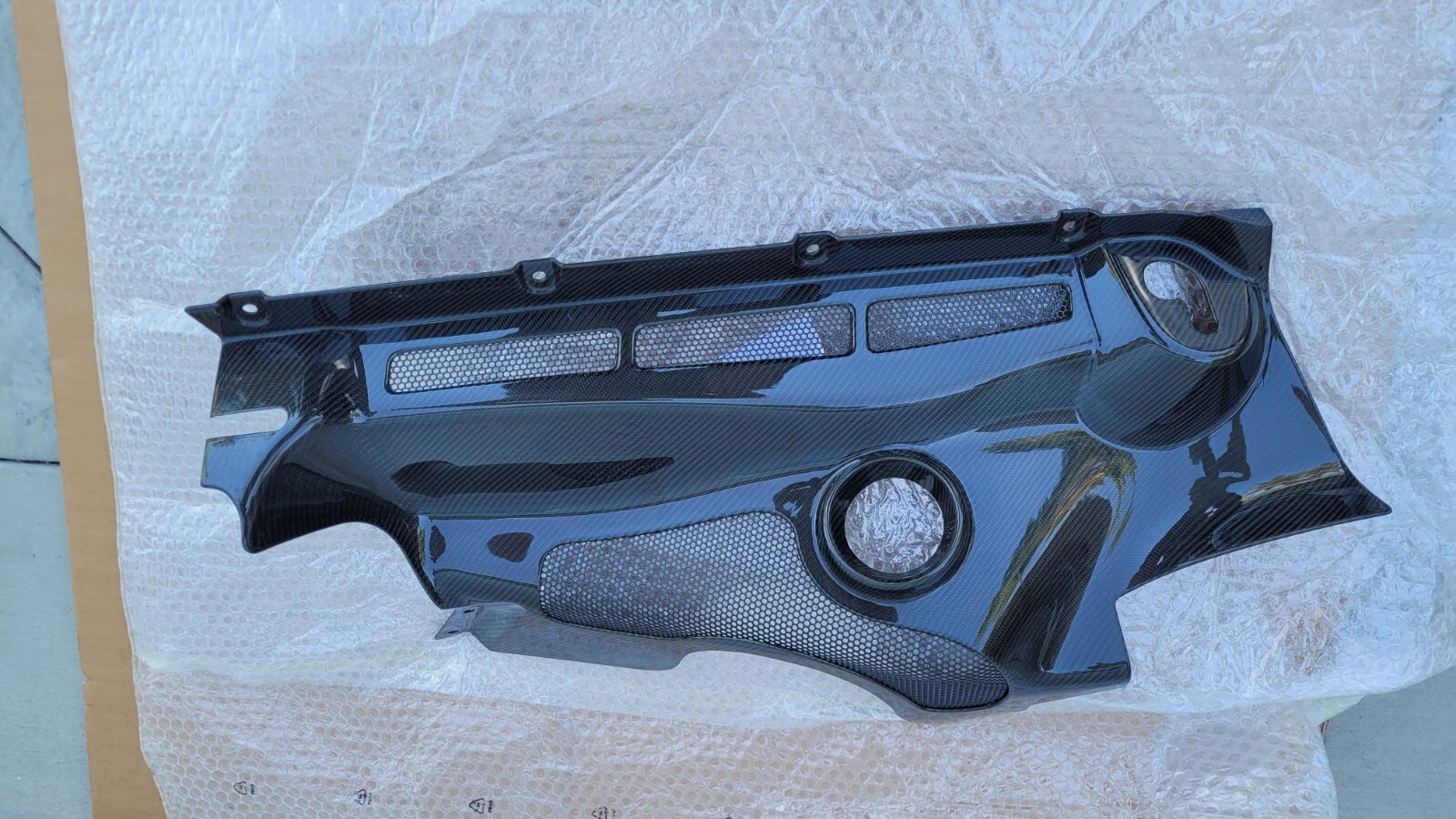 Carbon Fiber Engine Bay Shields cover McLaren 650S MP4-12C OEM