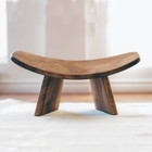 <!--F#f_0-->Wooden Meditation Bench Seiza Bench Curved Meditation Stool Kneeling Seat<!--F/-->