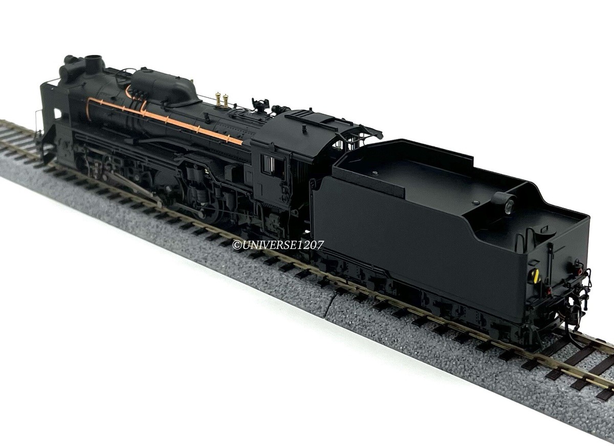 HO Gauge Tenshodo JNR D51 Mikado Steam Locomotive Standard HO Gauge Tenshodo JNR D51 Mikado Steam Locomotive Standard