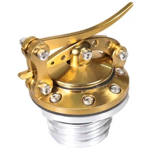 US Gold Quick Release Fuel Gas Tank Oil Cap For Harley Sportster 883 1200 XL