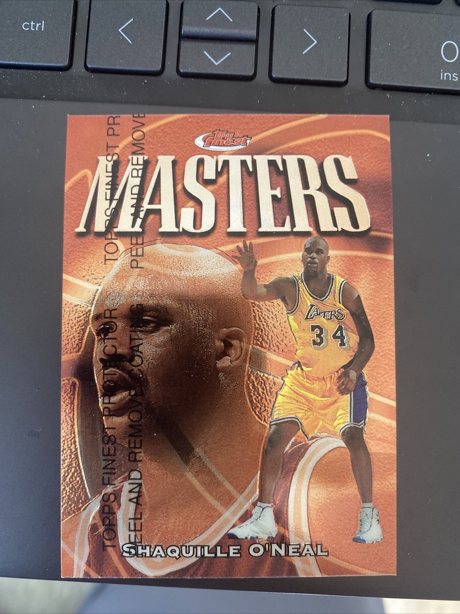 1997-98 Topps Finest Masters Bronze #217 Shaquille Shaq O