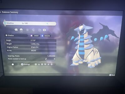 shiny giratina pokemon legenden arceus 