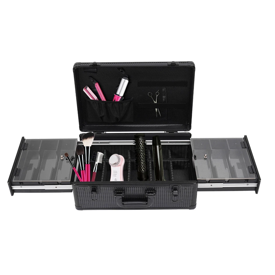 Portable Professional Barber Carry Travel Case for Clipper Trimmer Storage - Image 4 of 4