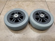 Qty 2 WHLASMB1827 - PRIDE MOBILITY Caster Wheel for Jazzy 614 and 614 HD NEW .