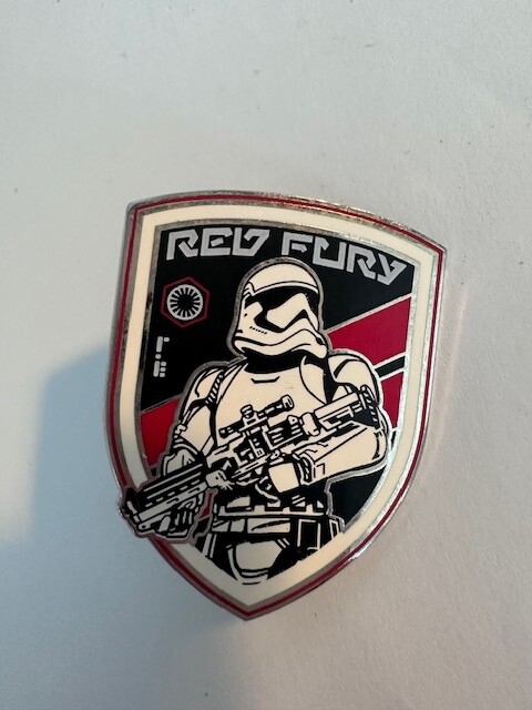 Disney Pin Red Fury Stormtrooper Star Wars Galaxy’s Edge 2019 (D4)