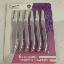 VIVASPA Beauty Redefined 6 Foldable Eyebrow Shapers