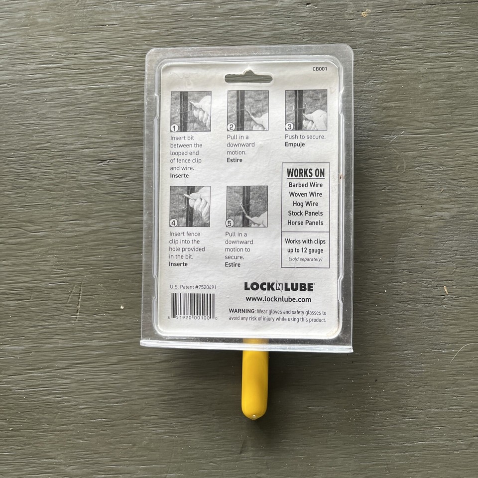 The Clip Bender, Ultimate Fencing Tool (T Post Clips) Made In USA eBay