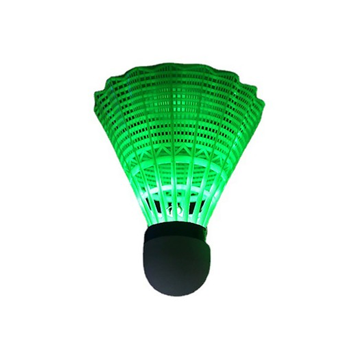 LED Badminton Shuttlecocks 4 Pack Sport Lighting Birdies Glow In Dark Balls n - Picture 3 of 21