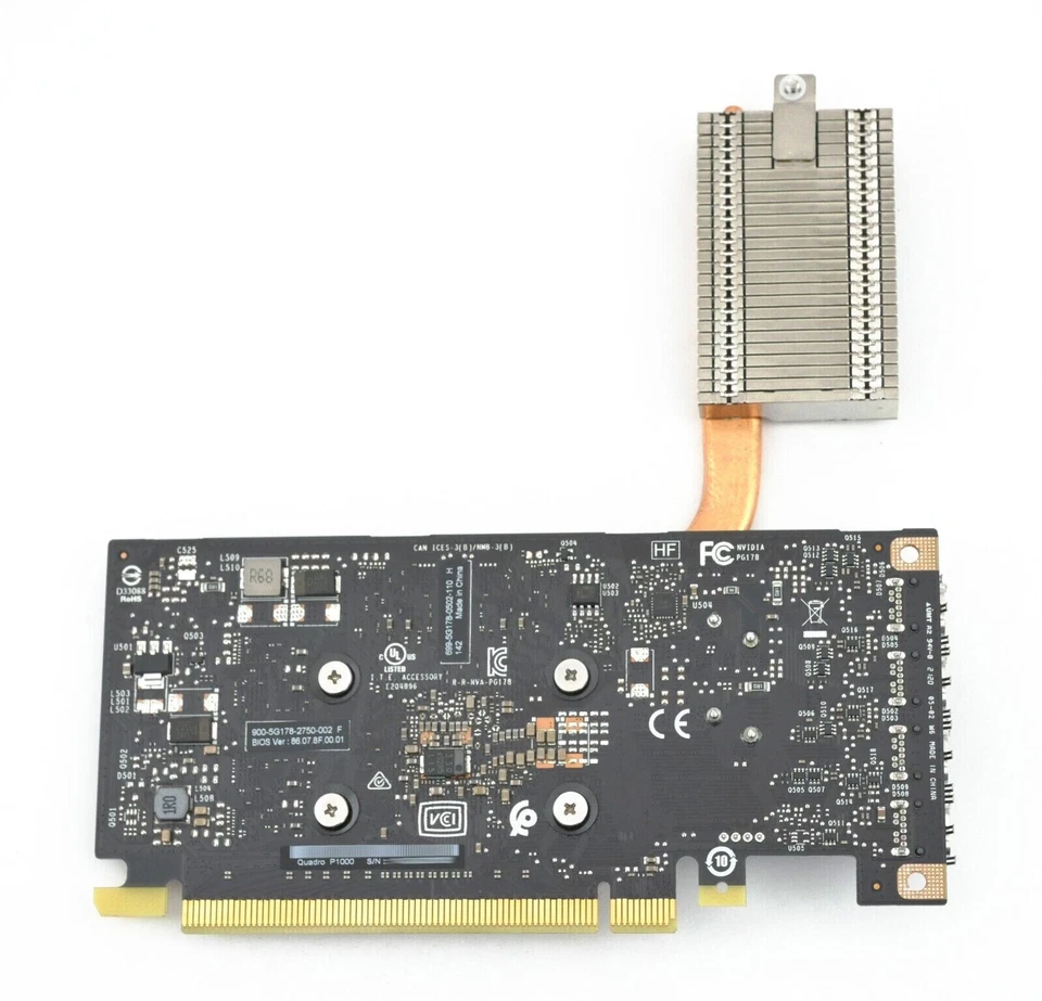 Lenovo nVidia P1000 4GB GDDR5 for Tiny M90q P340 P360 with heatsink 5H40U92993 - Image 3 of 3